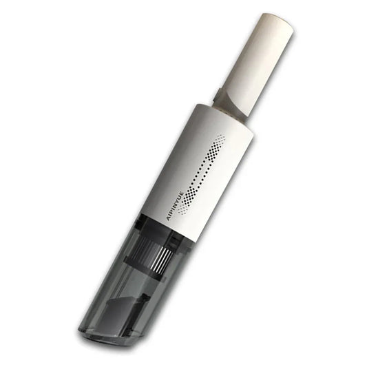 Wireless Charge 6000Pa Suction Powerful Portable Car Vacuum Cleaner Home Duster(White) - Mekamart Australia