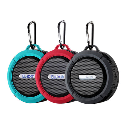 Portable Waterproof Wireless Mini Bluetooth Music Speaker (Red)