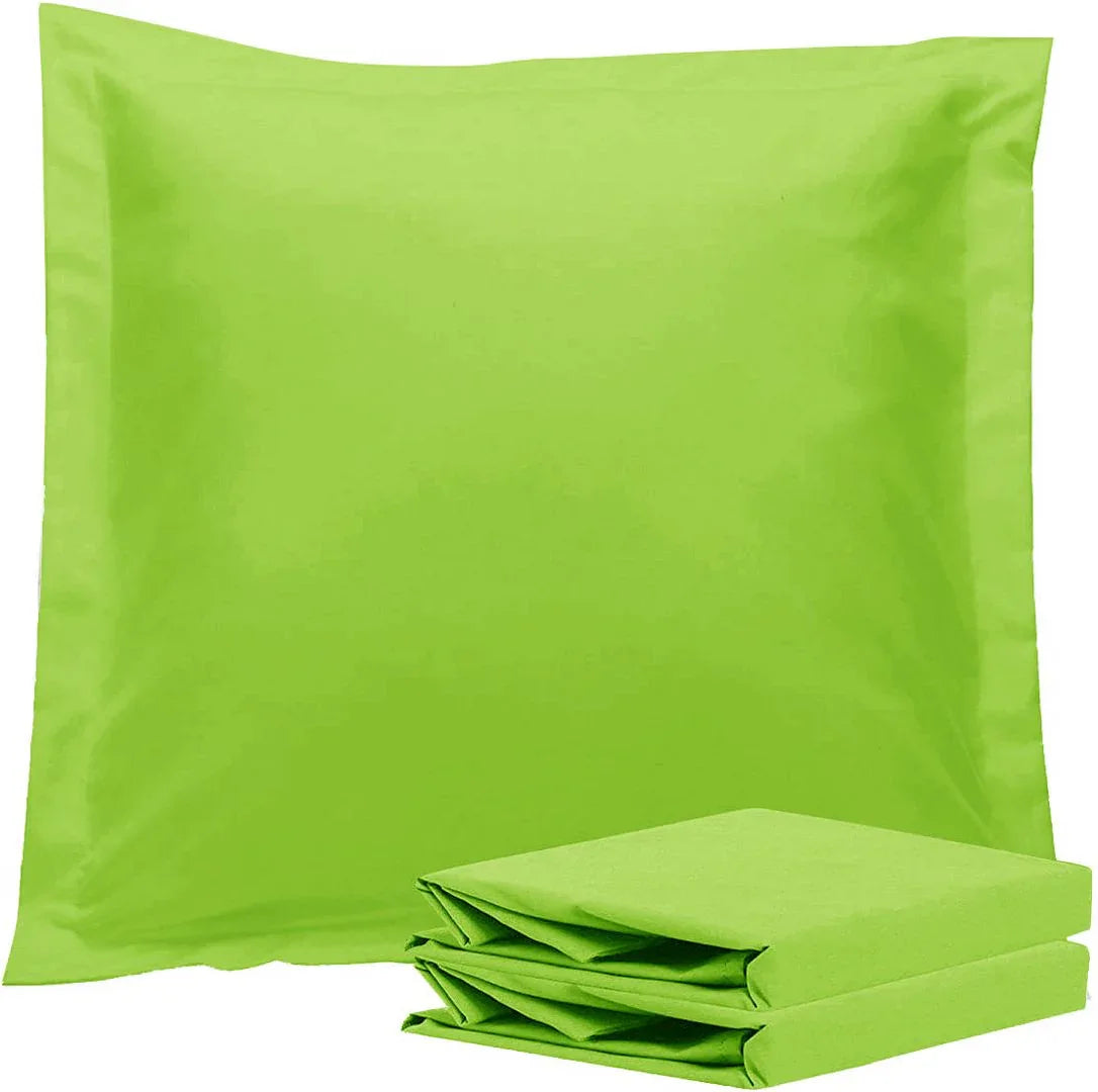 1000TC Premium Ultra Soft European Pillowcases 2-Pack Green - Mekamart Australia