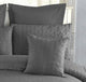 1000TC Premium Ultra Soft Seersucker Cushion Covers - 2 Pack - Charcoal - Mekamart Australia