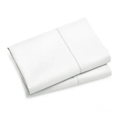 1000TC Premium Ultra Soft Queen size Pillowcases 2-Pack - White - Mekamart Australia