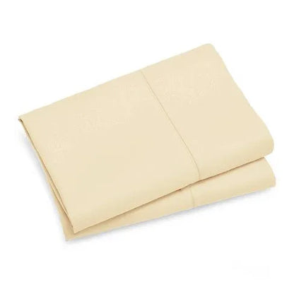 1000TC Premium Ultra Soft Queen size Pillowcases 2-Pack - Yellow Cream - Mekamart Australia