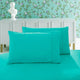 1000TC Premium Ultra Soft Standrad size Pillowcases 2-Pack - Teal - Mekamart Australia