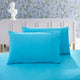 1000TC Premium Ultra Soft Standrad size Pillowcases 2-Pack - Light Blue - Mekamart Australia