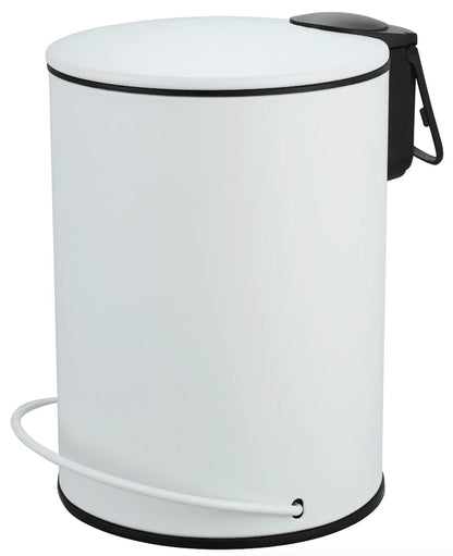 3L Soft Close Pedal Bin White - Mekamart Australia
