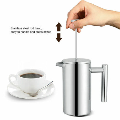 French Press Coffee Maker 1000m - Mekamart Australia