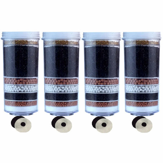 Aimex Water Filter 8 Stage Prestige Healthy Pure BPA Free X 4 - Mekamart Australia