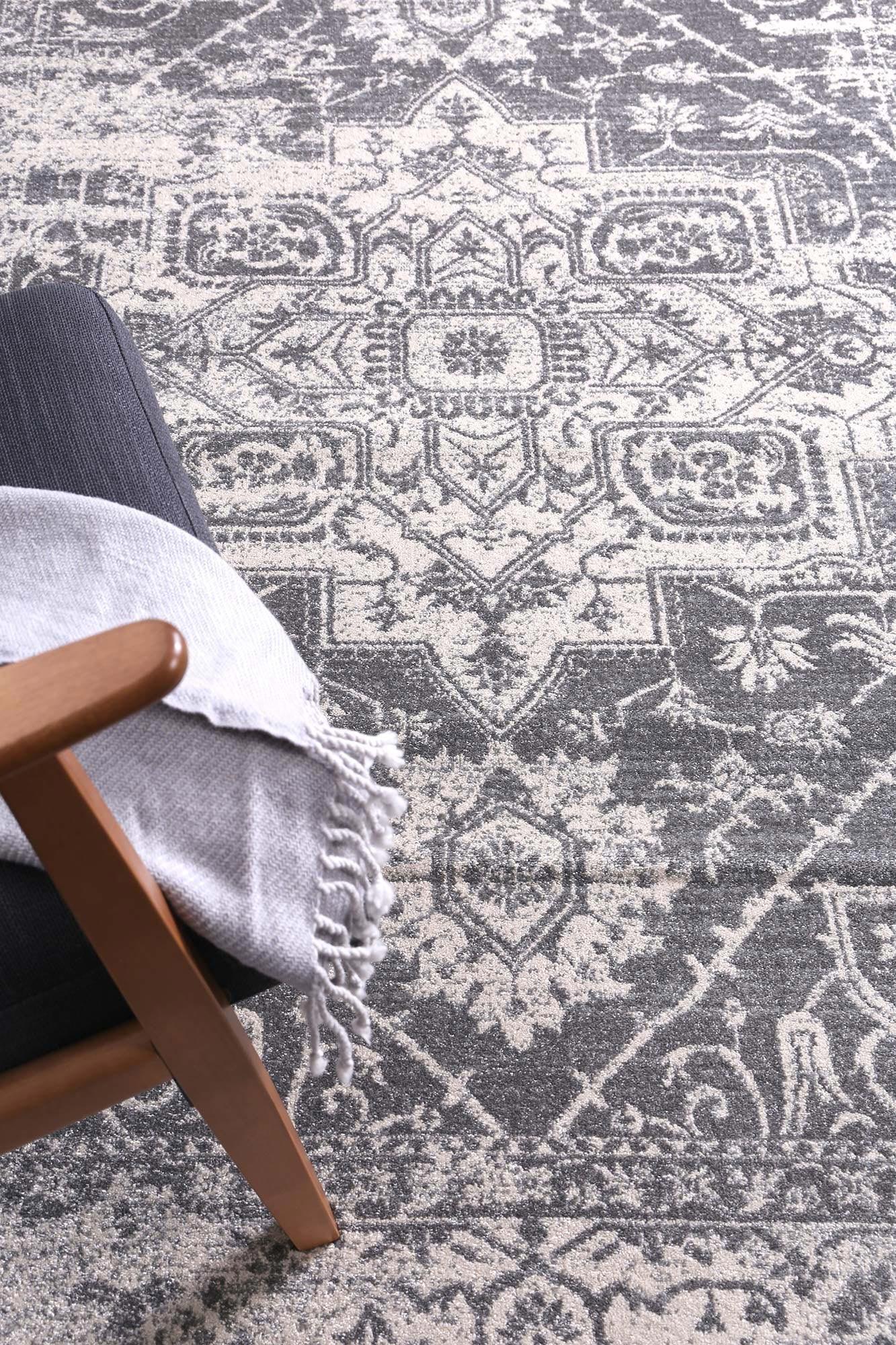 delicate-audrey-ivory-grey-rug 160x230 - Mekamart Australia