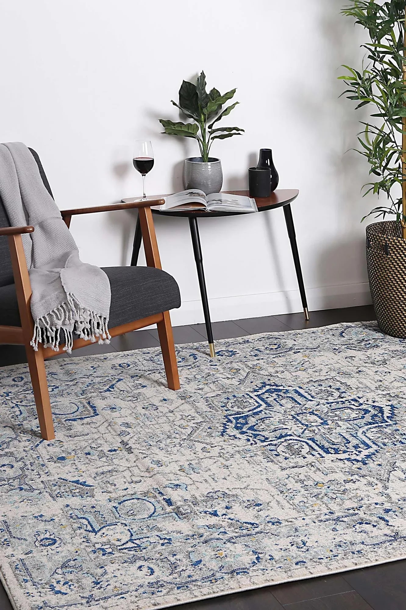 delicate-melissa-ivory-blue-rug 160x230 - Mekamart Australia