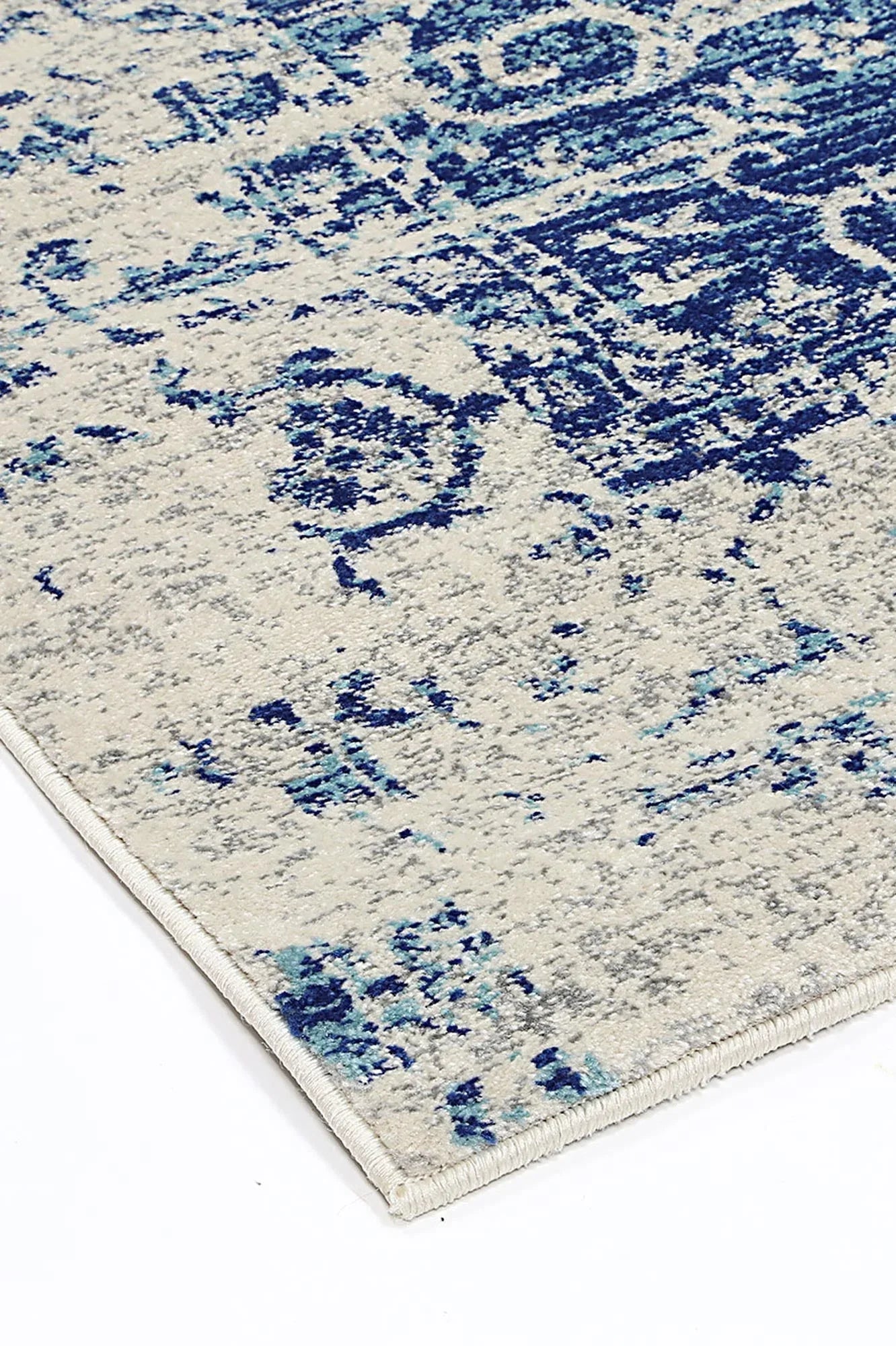 delicate-audrey-ivory-navy-rug 80x300 - Mekamart Australia