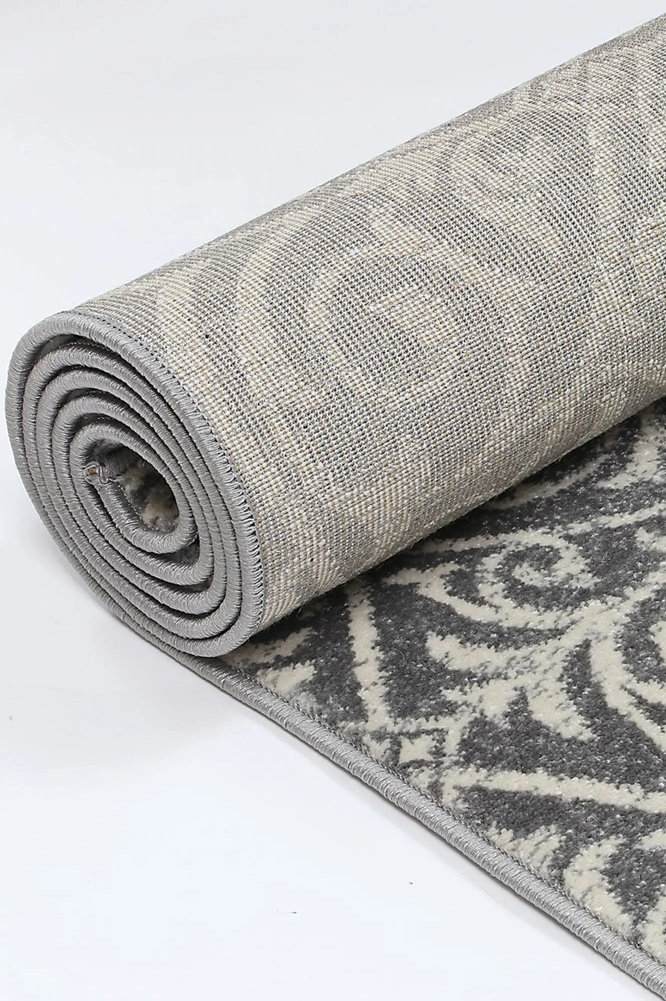 delicate-katherine-grey-ivory-rug 80x300 - Mekamart Australia