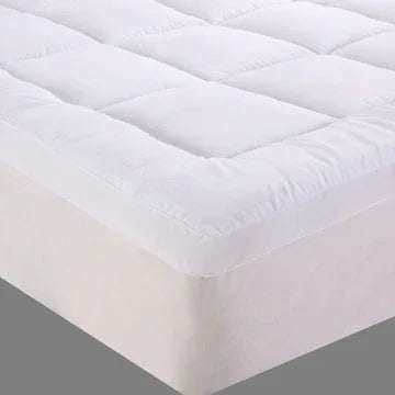 bamboo cotton fitted mattress topper double - Mekamart Australia