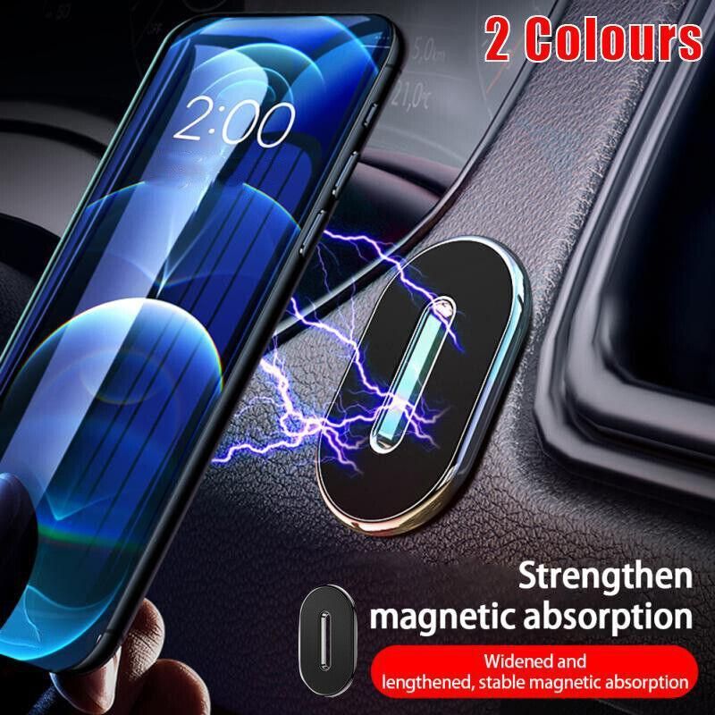 In Car Magnetic Phone Holder Dashboard Mount Stand Bracket For Mobile Phone Gps - Black