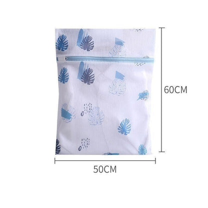 4Pcs Cute Delicates Wash Bag Laundry Lingerie Bra Washing Pack Set Clothes Case - Blue