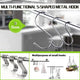 12cm Stainless Steel S Shape Hooks Kitchen Hanger Rack Clothes Hanging Plant Holders - 20PCS - Mekamart Australia