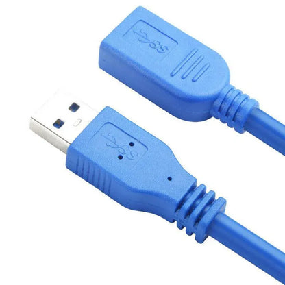 Super speed Usb 3.0 Male To Female Data Cable Extension Cord For Laptop Pc Camera - 1.5M