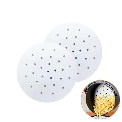 100Pcs 7/8/9 Non-Stick Air Fryer Parchment Liners - 18CM - Mekamart Australia