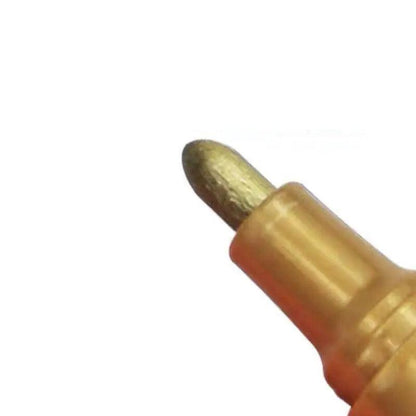 Multicolour Permanent Paint Marker Pens for Tyre Metal Glass Rubber - Brown