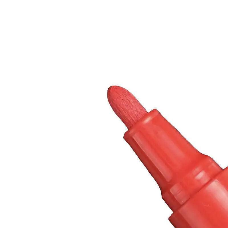 Multicolour Permanent Paint Marker Pens for Tyre Metal Glass Rubber - 12-Colour Set