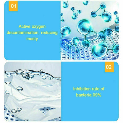 6-48 Pcs Washing Machine Effervescent Tub Bomb Cleaner Remover Deodorant Clean - 6 PCS