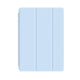 Shockproof Silicone iPad Air 3 Cover with Pencil Slot and Smart Wake - Blue