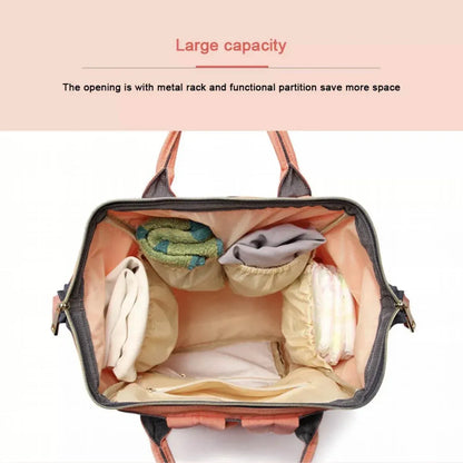 Luxury Multifunctional Diaper Nappy Backpack Maternity Mummy Changing Bag - Navy