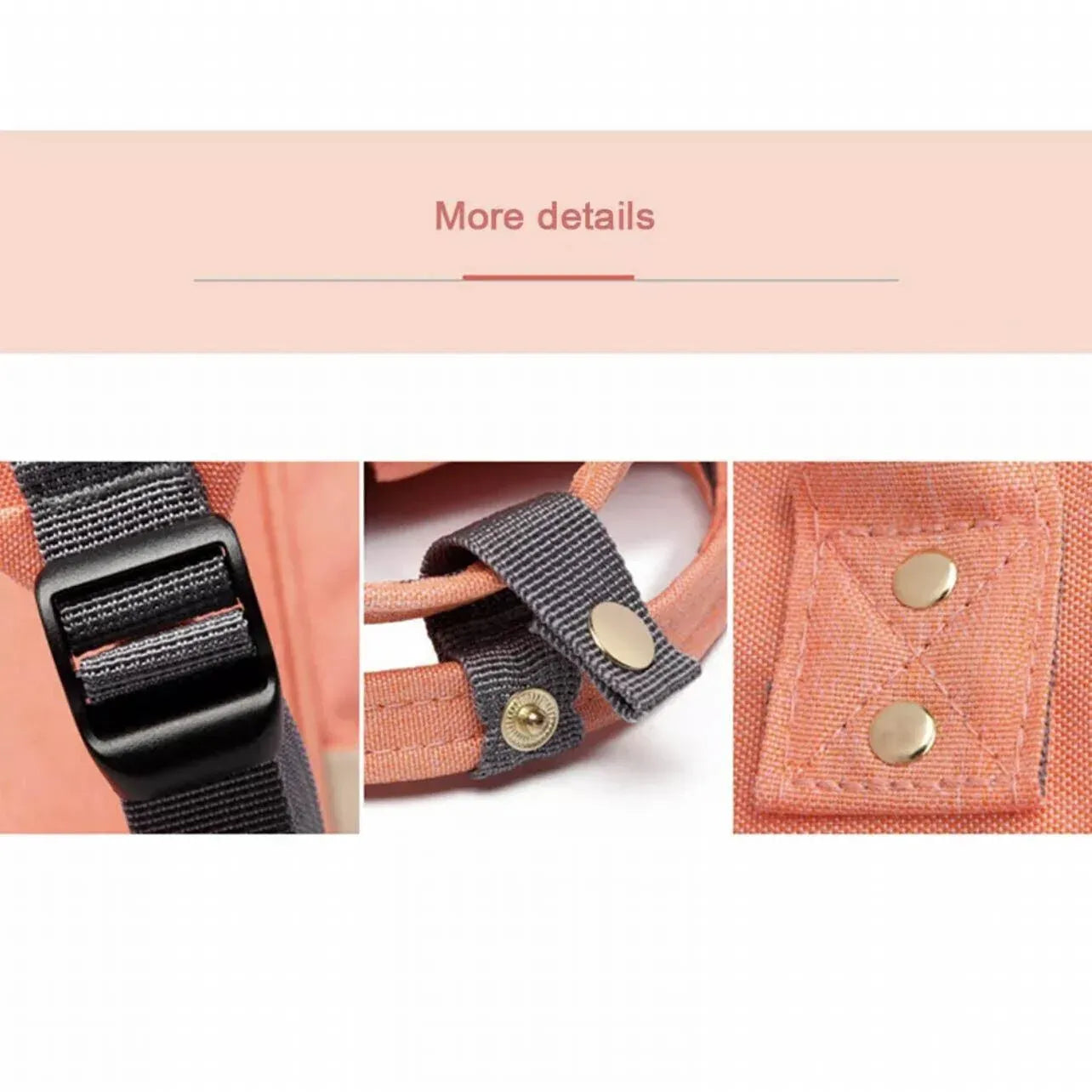 Luxury Multifunctional Diaper Nappy Backpack Maternity Mummy Changing Bag - Navy