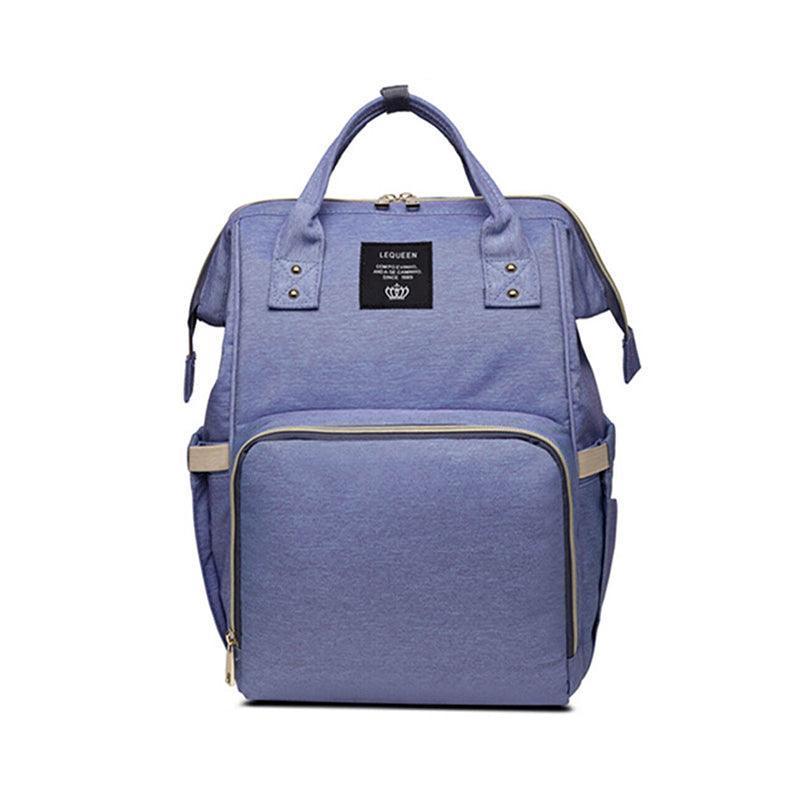 Luxury Multifunctional Diaper Nappy Backpack Maternity Mummy Changing Bag - Wavy Grain - Mekamart Australia