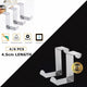 4X/6X Over Door Hooks Hanger Holder Stainless Steel Cabinet Organizer Clothes 4.5cm - 6 PCS - Mekamart Australia