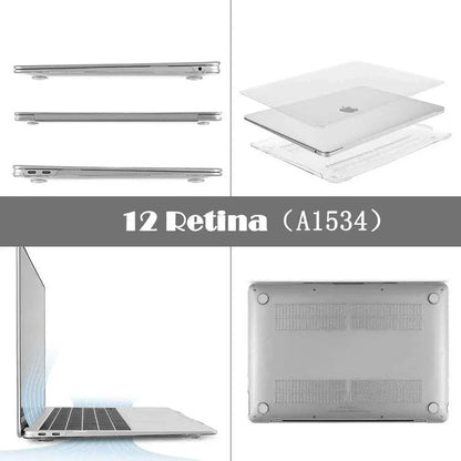 Frosted Transparent Case with Keyboard Cover for MacBook 13 to 16 Inch - Mackbook 13.3Pro (A2251/A2289)