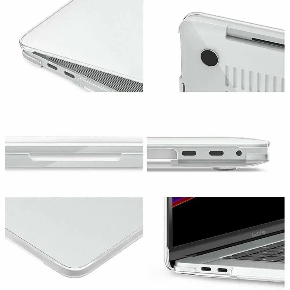 Frosted Transparent Case with Keyboard Cover for MacBook 13 to 16 Inch - Mackbook 16 Pro (A2141)