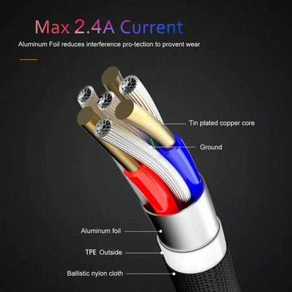 Mcdodo Fast Usb Cable Heavy Duty Charging Syn Charger Iphone 90 Degree Angle - 1.2m