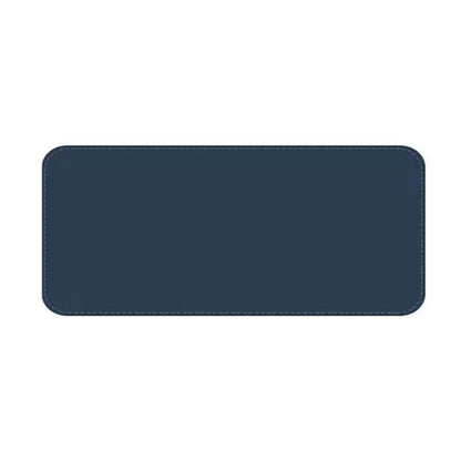 Large Leather Mouse Pad 80x40cm Desk Mat Gaming Extended Waterproof Anti Slip - Light Blue