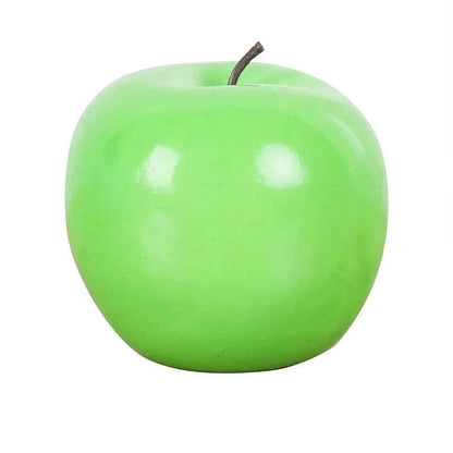 10 X Artificial Green or Red Apples for Home Party Wedding and Shop Decor - Green - Mekamart Australia