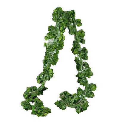 12 X 2M Artificial Ivy Vine Fake Foliage Flower Hanging Leaf Garland Plant Party - Sweet Potato Leaves - Mekamart Australia