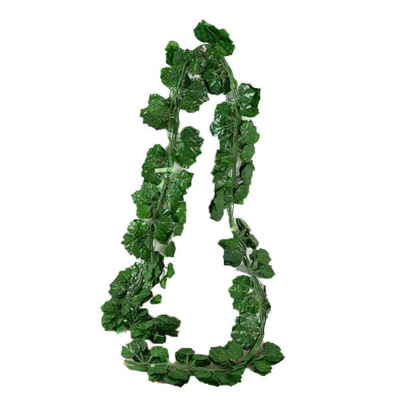 12 X 2M Artificial Ivy Vine Fake Foliage Flower Hanging Leaf Garland Plant Party - Begonia Leaves - Mekamart Australia