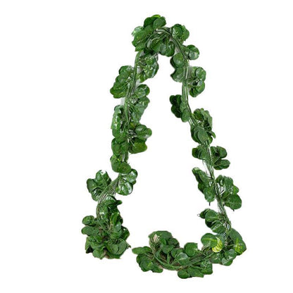 12 X 2M Artificial Ivy Vine Fake Foliage Flower Hanging Leaf Garland Plant Party - Scindapsus Leaves - Mekamart Australia