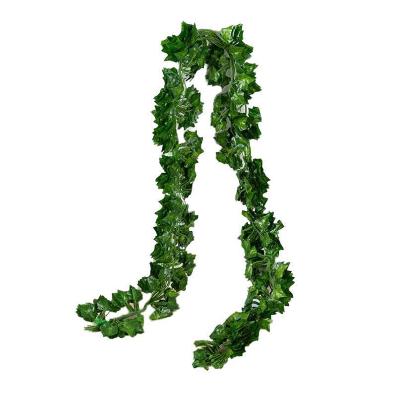 12 X 2M Artificial Ivy Vine Fake Foliage Flower Hanging Leaf Garland Plant Party - Scindapsus Leaves - Mekamart Australia