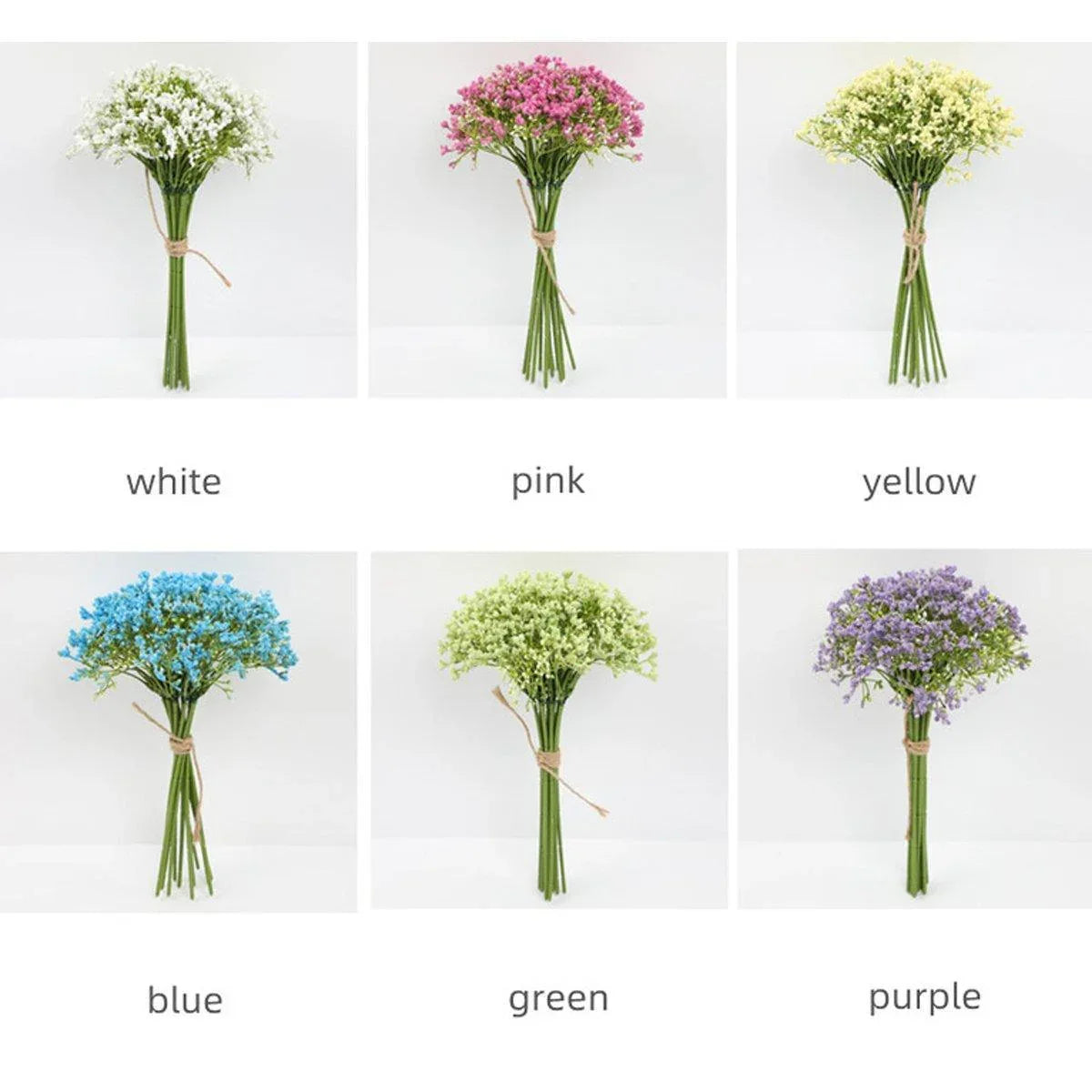 16pcs Artificial Foam Full Star Flowers Wedding Bouquet Home Decor Simulation - Green - Mekamart Australia