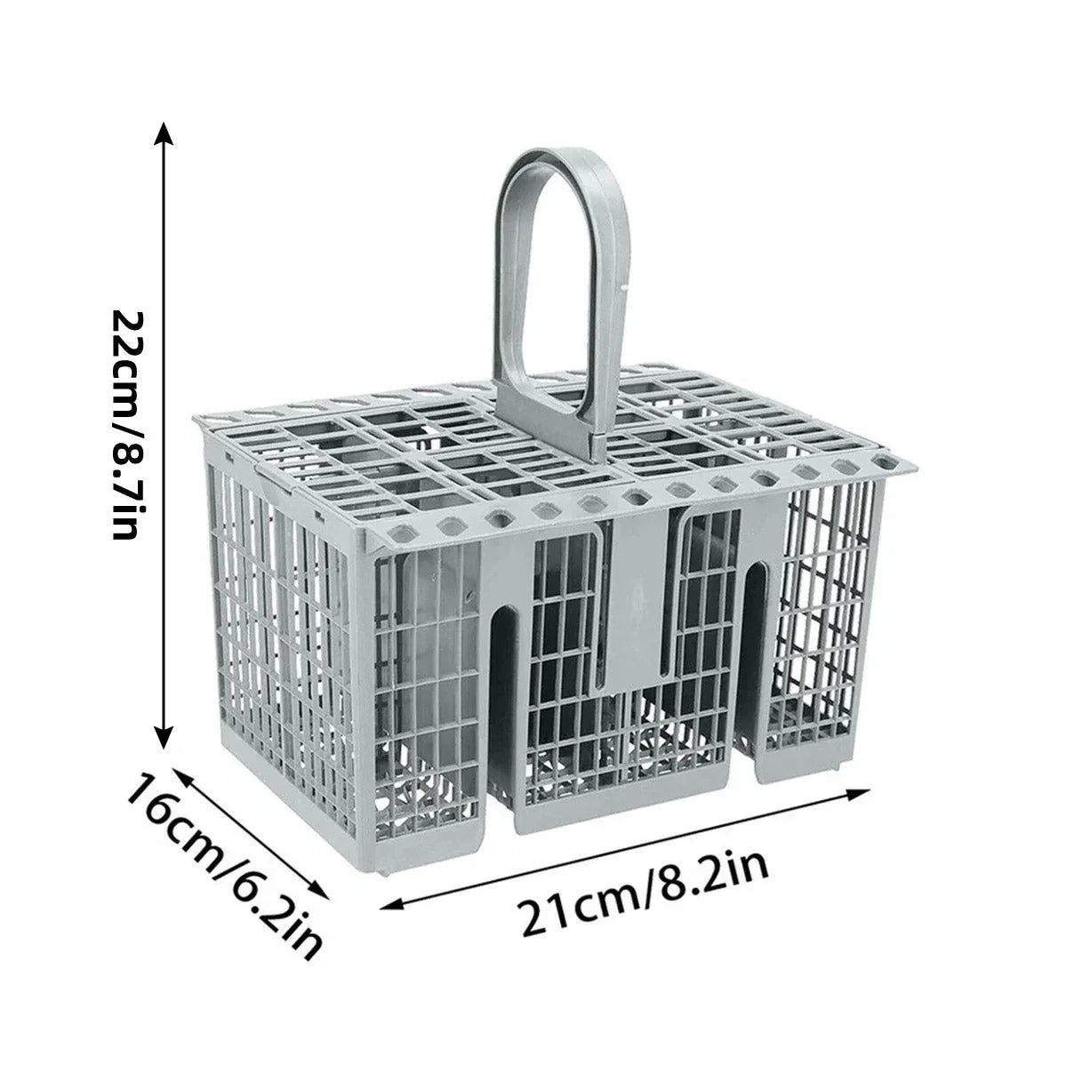 Multifunctional Dishwasher Basket Accessories Fit Hotpoint Indesit Knife And Fork Storage Basket - Mekamart Australia