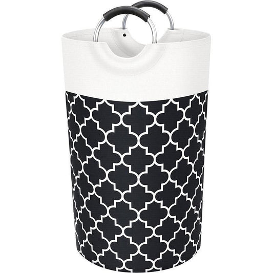 82L Large Capacity Laundry Basket for Dirty Clothes Toy Storage and Organizing - Black