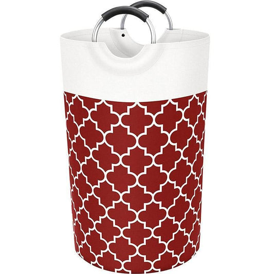 82L Large Capacity Laundry Basket for Dirty Clothes Toy Storage and Organizing - Red