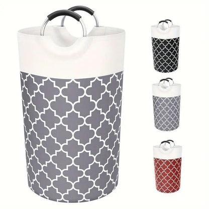 82L Large Capacity Laundry Basket for Dirty Clothes Toy Storage and Organizing - Red