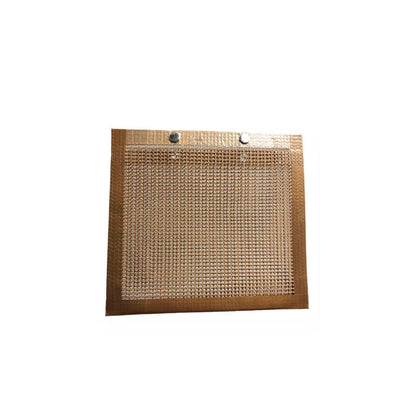 24x14CM BBQ Grilling Mesh Reusable Bag Outdoor Camping Barbecue Grill Mats Cooking Pads - Copper - Mekamart Australia