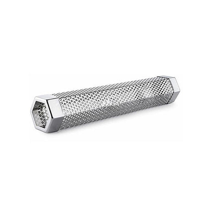 Hexagon Bbq Smoker Tube Stainless Steel Grill Accessory Smoking Box Long Lasting - 12Inch - Mekamart Australia