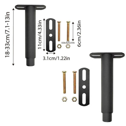 2PCS Bed Legs Adjustable Retractable Heavy Duty Bed Center Frame Support Feet - Mekamart Australia