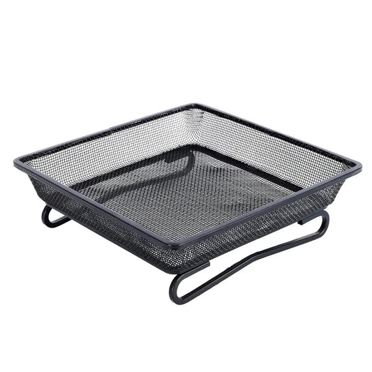 Bird Feeder Metal Square Ground Mesh Tray Feeder Garden Yard Wild Bird Feeding