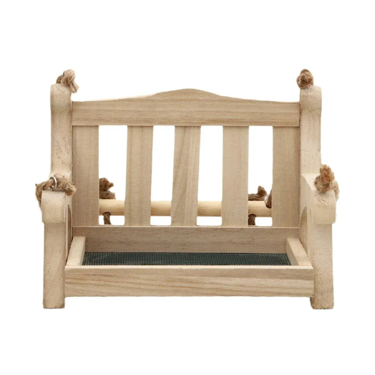 Outdoor Hanging Wooden Bird Feeder Garden Wild Bird Feeding Station House