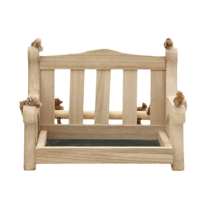 Outdoor Hanging Wooden Bird Feeder Garden Wild Bird Feeding Station House