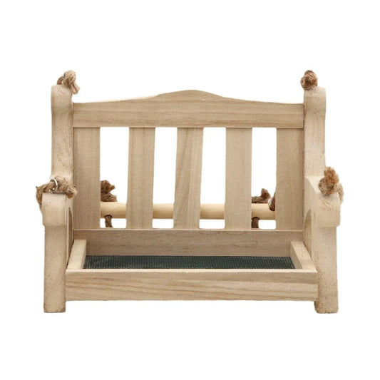 Outdoor Hanging Wooden Bird Feeder Garden Wild Bird Feeding Station House